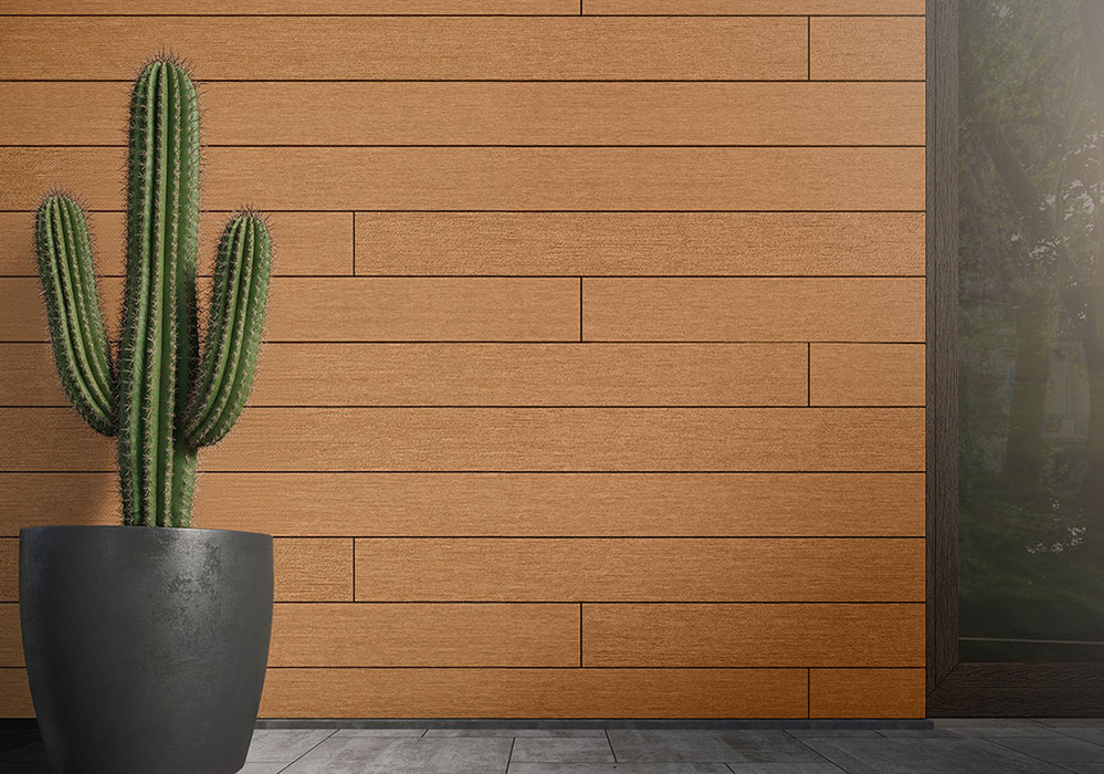 Peruvian Teak - All-Weather Composite Siding System Shiplap Board