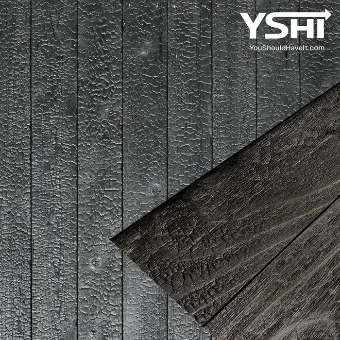 Ban Panel Shou Sugi Ban Wood Wall Paneling - Japanese Style Wood