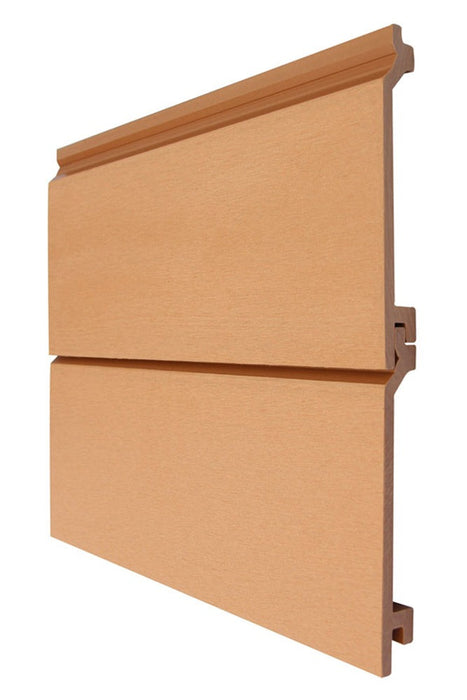 Cedar Exterior Shiplap Composite Siding Boards - Outdoor Wall Panels
