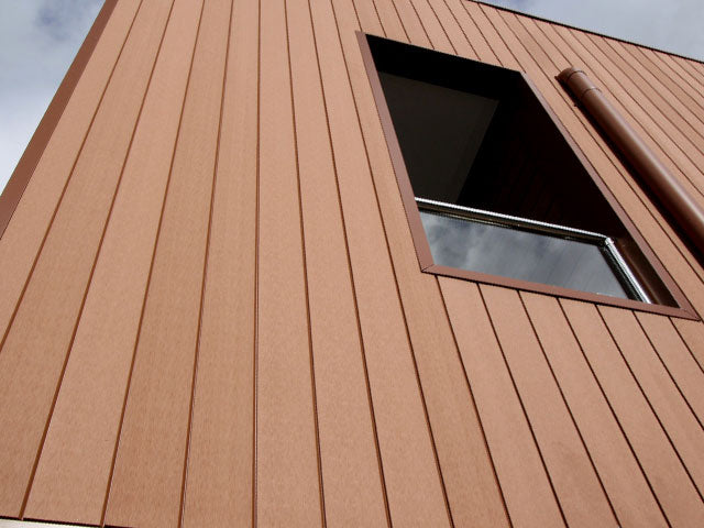 Cedar Exterior Shiplap Composite Siding Boards - Outdoor Wall Panels