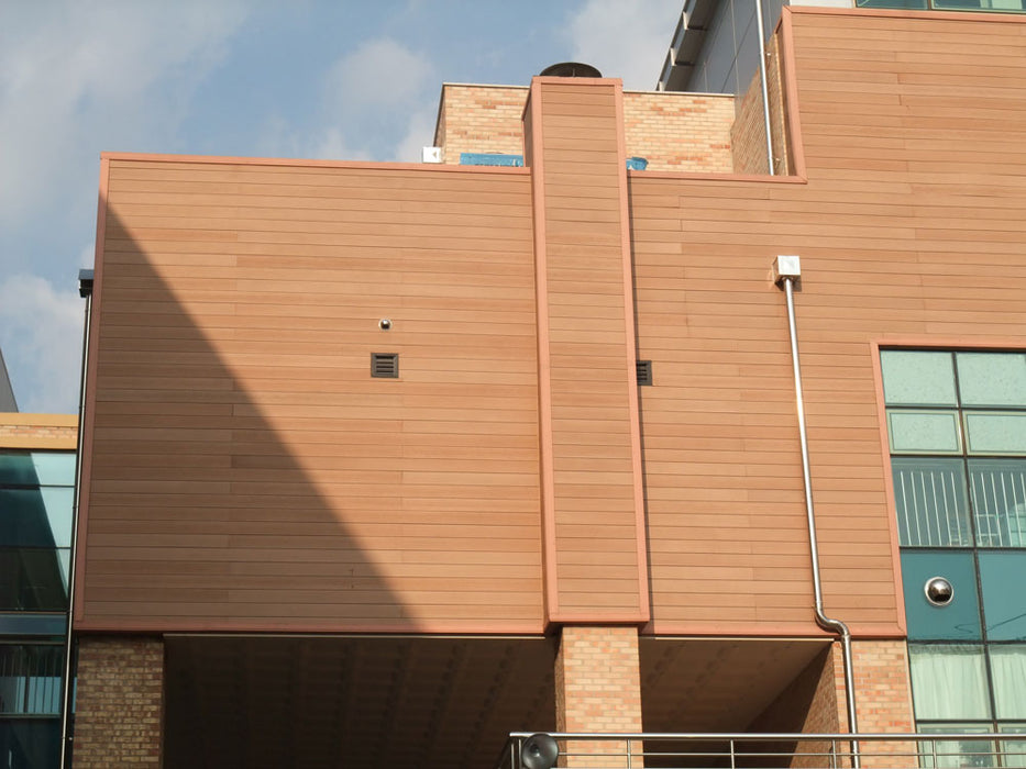Cedar Exterior Shiplap Composite Siding Boards - Outdoor Wall Panels