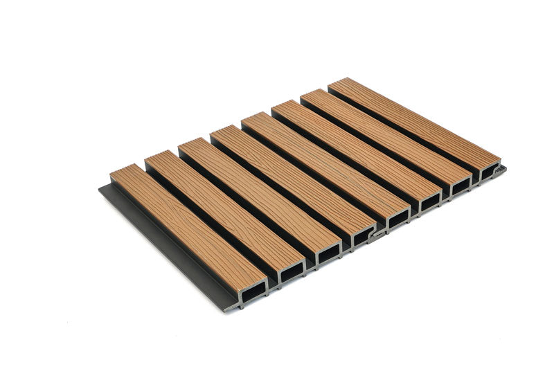 Embossed Wood Grain with Black Accent Finish