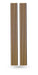 Weathered Teak Composite Slat Wall Panels