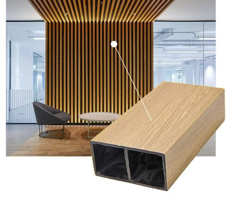 Maple Wall Partition Timber Tube Wood