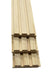 Unfinished Wide-Slat Slat Wood Wall Panels