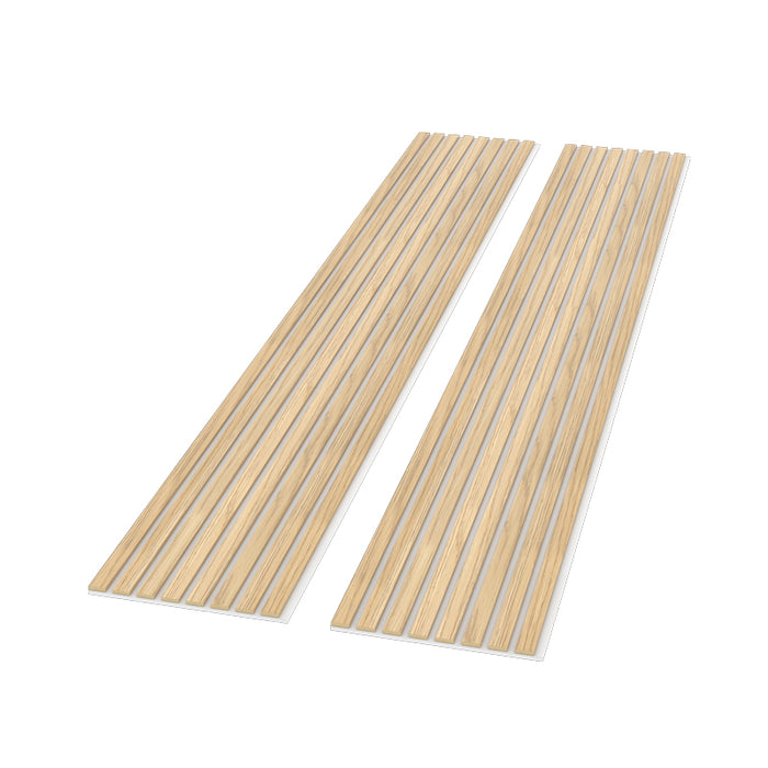 Textured American Oak Acoustic Wall Panels, Soundproofing for Walls