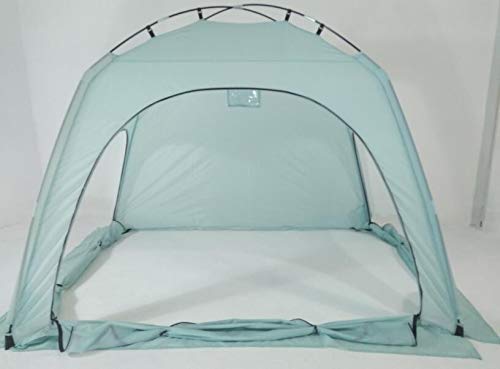 Light Blue Indoor Warm Bed Tent, Privacy Play Tent for Bed or Floor