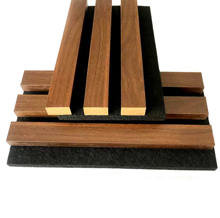 Acoustic Soundproof Wall Panels - 3D Slat Wood Panels - Order Your Sample