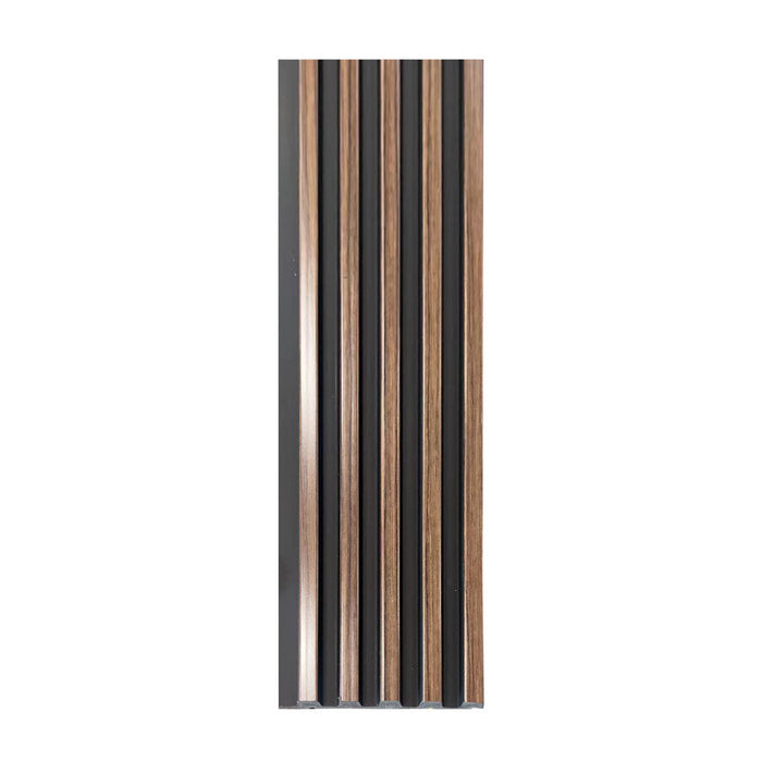 Teak Oak Vinyl Cladding Panels Shiplap Wall Paneling 94.5" x 6" 6 Panels - VWC_G127B-5900