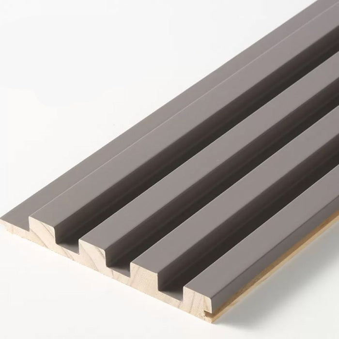 Gray Wood Wall Paneling Cladding Set 96" x 5 3/4" (3pack)