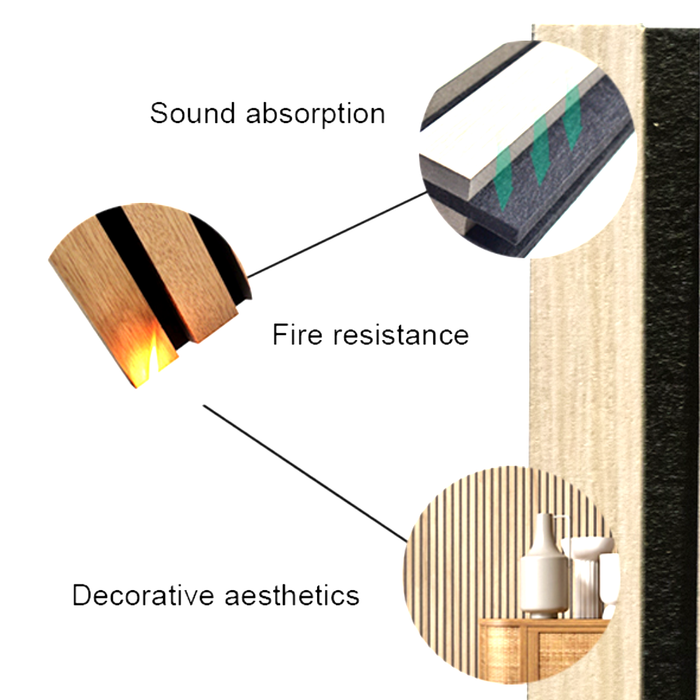 American Oak Acoustic Panels Soundproofing wood 