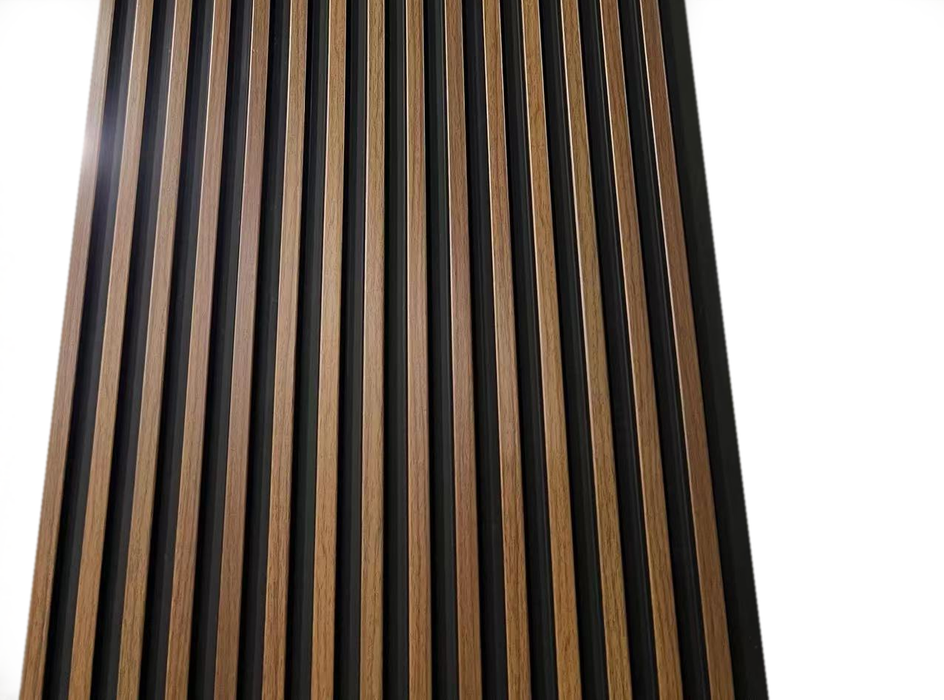 Teak Oak Vinyl Cladding Panels Shiplap Wall Paneling 94.5" x 6" 6 Panels - VWC_G127B-5900