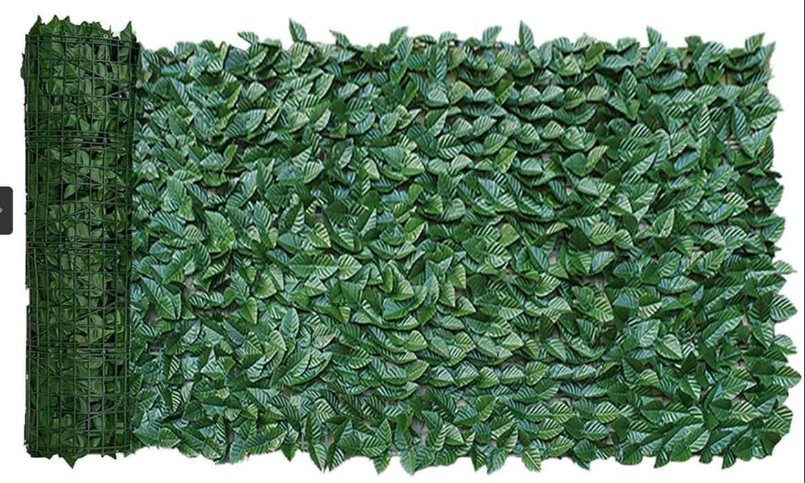 5 ft. H x 10 ft. W Ivy Artificial Polyester Fence Panel