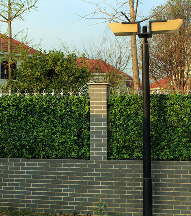 6 inch x 6 inch sample piece - Artificial Hedge Panels Privacy Fence Screen UV Resistant Topiary Darkgreen & Milan  for Outdoor Indoor Use