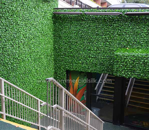 Milan Artificial Boxwood Panels Privacy Fence Screen UV Resistant Topiary Hedge for Outdoor Indoor Use