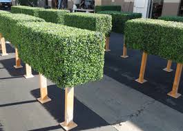 6 inch x 6 inch sample piece - Artificial Hedge Panels Privacy Fence Screen UV Resistant Topiary Darkgreen & Milan  for Outdoor Indoor Use